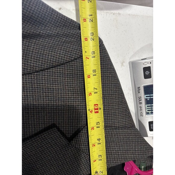 Lauren Ralph Lauren Mens 100% Wool Houndstooth Blazer Sport Coat Size 43R - Picture 9 of 16